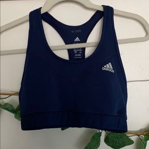 Navy Adidas Sports Bra